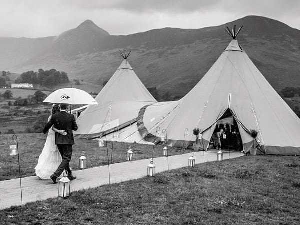 Lake District wedding venue at Brackenrigg Keswick